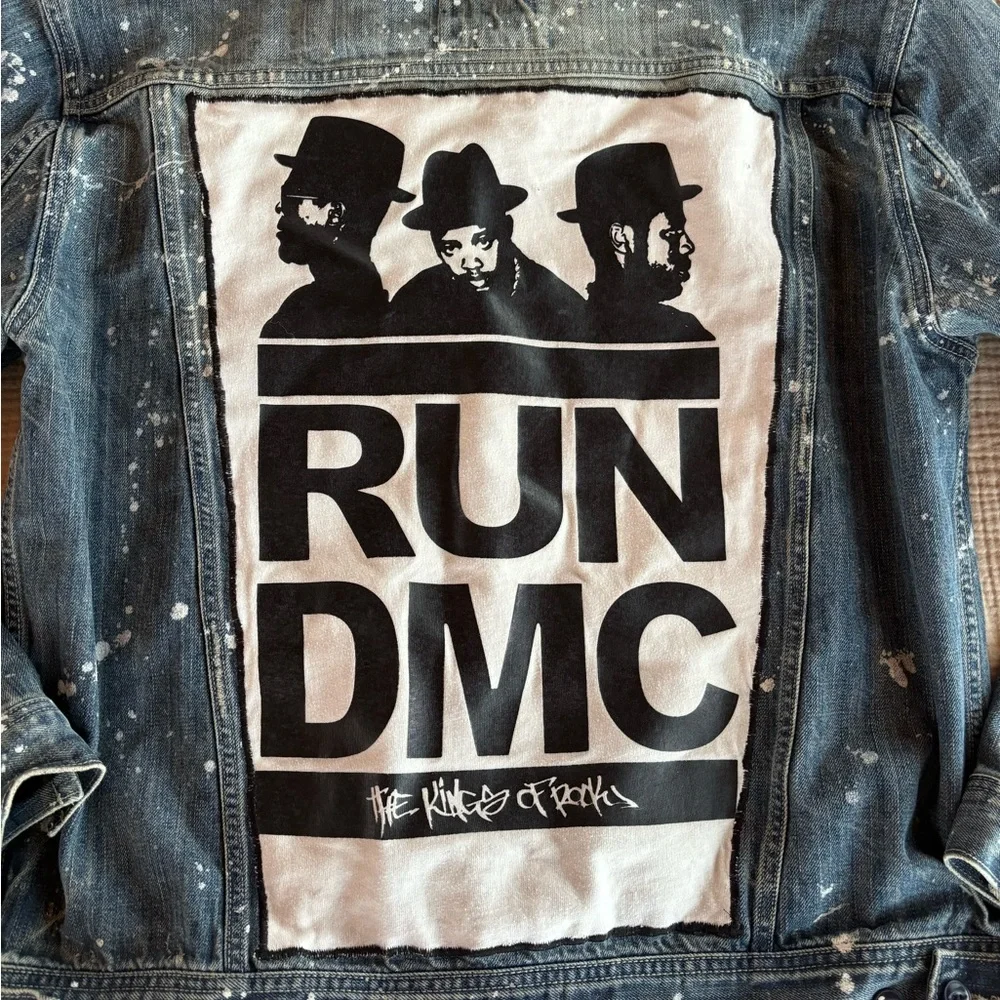 Reworked Vintage Denim Jacket - Picture 4 of 10